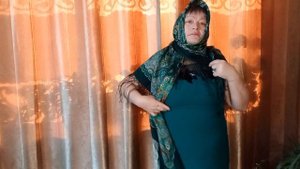 Любовь моя- павловопосадская шаль Караван, художник Галина Ивановна Сотскова.