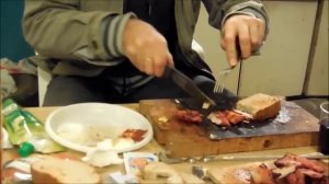 как правильно есть мясо с помощью ножа и вилки (дубль ДВА)