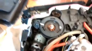 Ремонт кофемашины Gaggia Brera. Замена помпы ULKA EX5 в кофемашине. Светится красный треугольник.