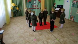 Танец "А закаты алые". Старшая группа
