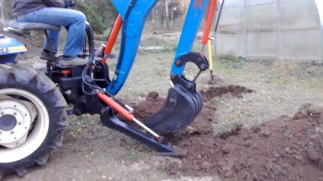 Погрузчик и экскаватор на минитрактор смотреть онлайн