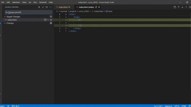 Curso de VSCode & Git | Comandos Add, Commit y Push en VSCode + Publicando Repositorio en GitHub смотреть онлайн
