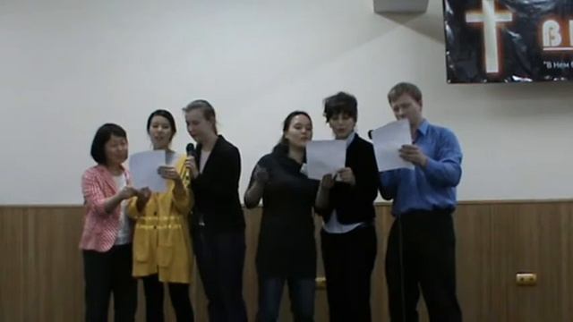 Песня с импровизацией на тему "Пусть бегут неуклюже..." смотреть онлайн