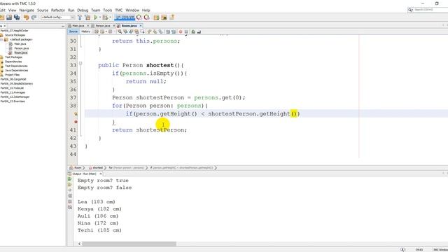 JAVA MOOC SOLUTION 6_7 Height Order смотреть онлайн