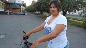 Уроки езды на велосипеде. Велошкола Vzagali. Людмила 07.2016