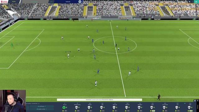 футбольный вынос мозга, как обыграть Челси(Football Manager 2022 смотреть онлайн
