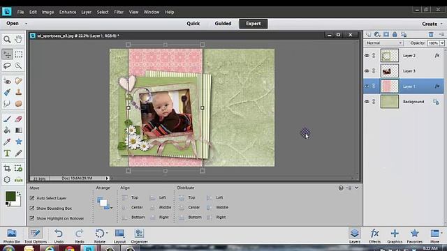 Intro to Digital Scrapbooking using Photoshop Elements 11 смотреть онлайн