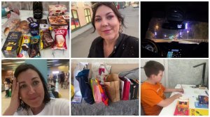 НАКОНЕЦ-ТО ПРИЕХАЛИ ДОМОЙОТ РАДОСТИ ПОБЕЖАЛА ЗА/ПОКУПКИ