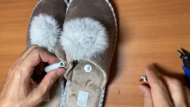 Как снять магнит/антикражу с тапочек/одежды