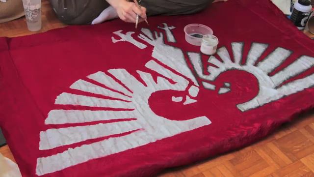 Painting Warhammer 40K flag смотреть онлайн
