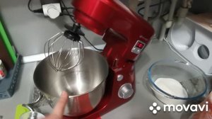 Планетарный миксер kt-1308-1 готовим меренгу дома))