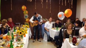 Застольные песни на юбилее под гитару