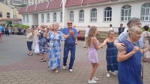 31.07.2021 Brest Belarus... Танцы... Духовой оркестр В. Коваля.... Прогулки с Викторией...