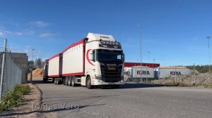 2021 Scania R770 V8 - The longest truck in Sweden
