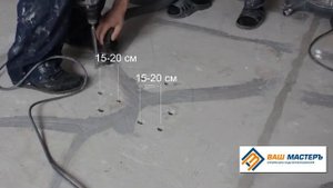 Чем заделать трещины в стяжке пола? Как устранить пустоты под стяжкой? Ремонт стяжки пола.