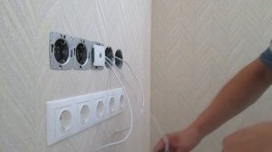 Установка и проверка тестером Pro'sKit розеток Schneider TV, интернет и телефона.