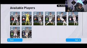 New eFootball Points, Competitive Mode - Juventus, and Bayern Team Selection PES 2021 Mobile