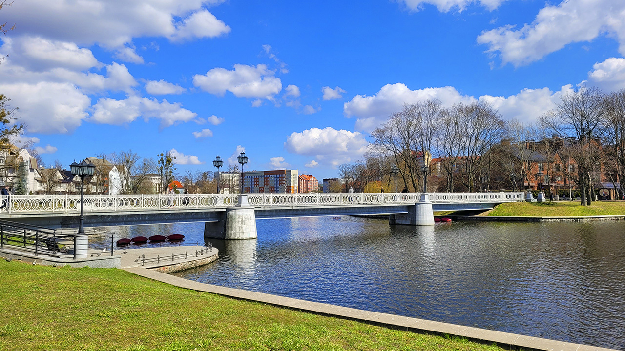 Калининград: весна на Верхнем озере