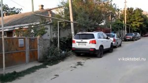 Улица Шершнева в Коктебеле