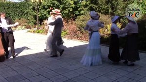 01. One-step Tango (Уанстеп танго). Чаепитие в саду "Конфекты прекрасной эпохи" клуба Pas de Cote.