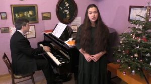 А.Пахмутова."Хорошо, когда снежинки падают". Слова В.Фирсова.