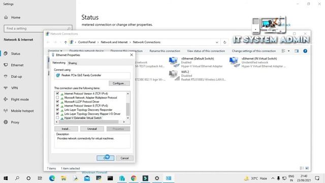 How To Fix Hyper V Error External Ethernet Adapter Is Already Bound To The Microsoft Virtual Switch смотреть онлайн