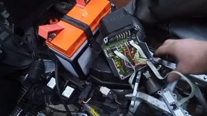 Удаление блока ABS на BMW R1200 CL