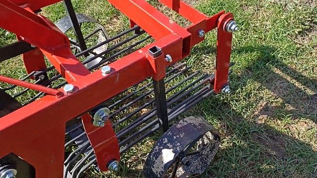 Грохотная картофелекопалка для мотоблока МТЗ смотреть онлайн