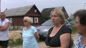 Сход в деревне Петрушино 2014-08-02