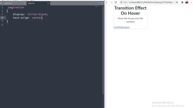 Responsive Pagination With Bootstrap || Design With HTML5 and CSS3 || #Responsive