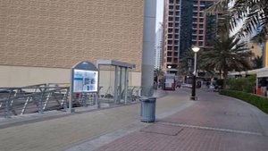 Dubai Marina Promenade walk tour