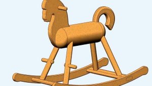 деревянная лошадка качалка своими руками чертежи