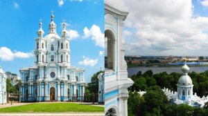 Смольный Собор в Санкт-Петербурге Смотровая площадка Смольного собора в Питере Звонница Смольного