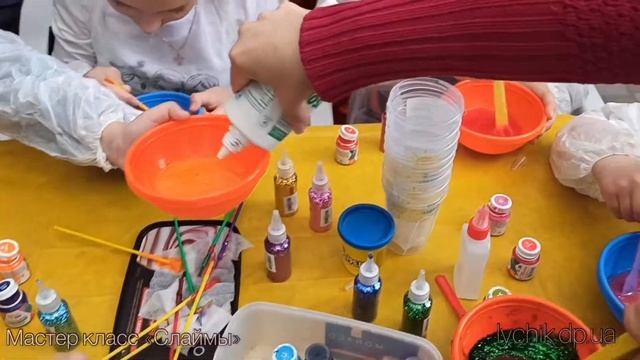 Мастер класс по слаймам на детский праздник Днепр смотреть онлайн