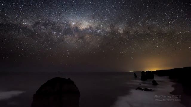 Ночное небо звезды - красивое видео и музыка смотреть онлайн