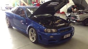 Звук Nissan Skyline