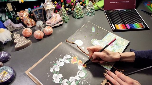 Хобби-VLOG#24/что раскрашиваю смотреть онлайн