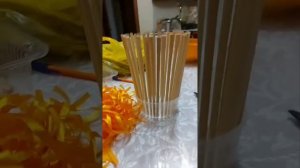 красивые, стильные горшочки для орхидей из палочек для суши