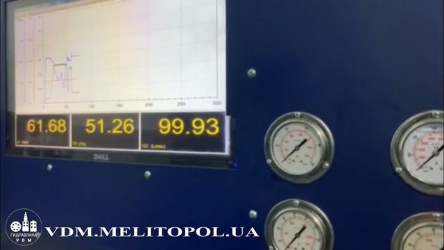 Испытание насоса Bosch A10VO100 смотреть онлайн