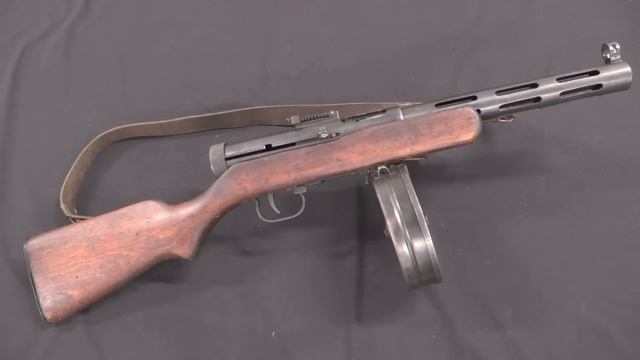 Пистолет-пулемёт ППД-34/38. смотреть онлайн