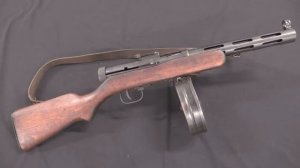 Пистолет-пулемёт ППД-34/38.