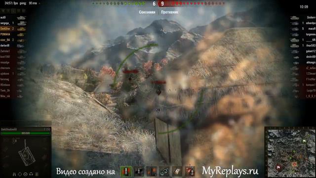 WOT: Священная долина - Т-150 - 7 фрагов - смотреть онлайн