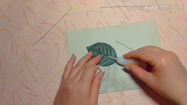 Интерьерная роза из зефирного фоамирана на вайнерах.Marshmallow Foamiran Interior Rose On Viners.