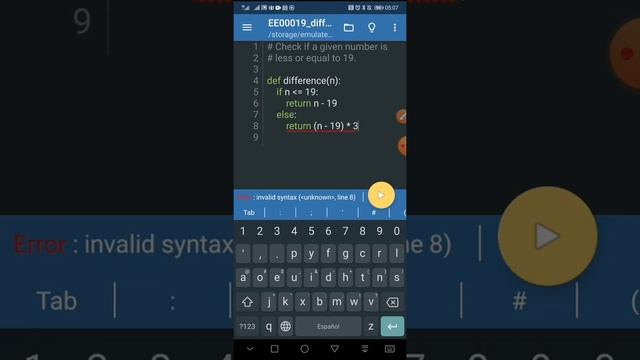 Python ? on Android: 19 Create a Custom Function to Check the Difference Between Two Numbers смотреть онлайн