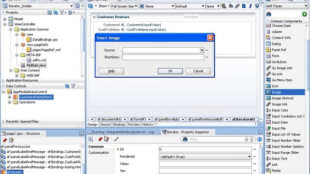 Using af:iterator to Dynamically Render an Image смотреть онлайн