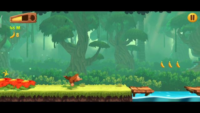 Banana Kong 2 Gameplay -- Part 1 (Android , iOS) | Noob Player Record Breaking First Time. смотреть онлайн