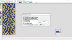 Как быстро сделать перфокарту для двухфонтурного жаккарда с программой DK