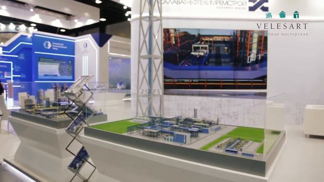 Изготовление макетов для Газпрома и других участников Газового Форума