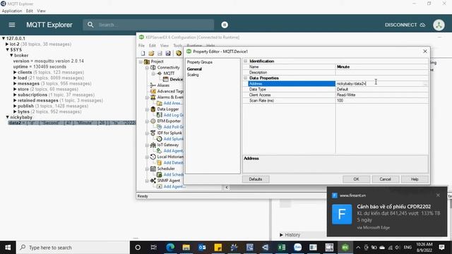 Kepware V6 - MQTT Client driver смотреть онлайн