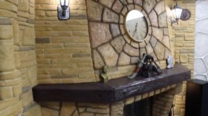 Арт бетон в спортзале